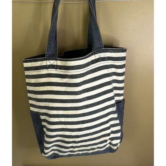 Pepsi Striped Tote Bag Please See Pics For Condition Catch The Spirit Promotinal - Picture 5 of 10